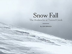 Screenshot: Snow Fall